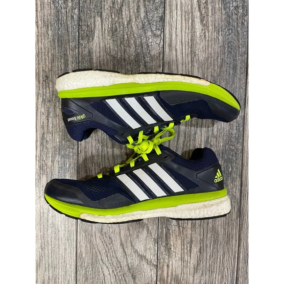 ADIDAS GLIDE BOOST SUPERNOVA Blue Mens Running Shoes Sneakers size 10 - Picture 6 of 12